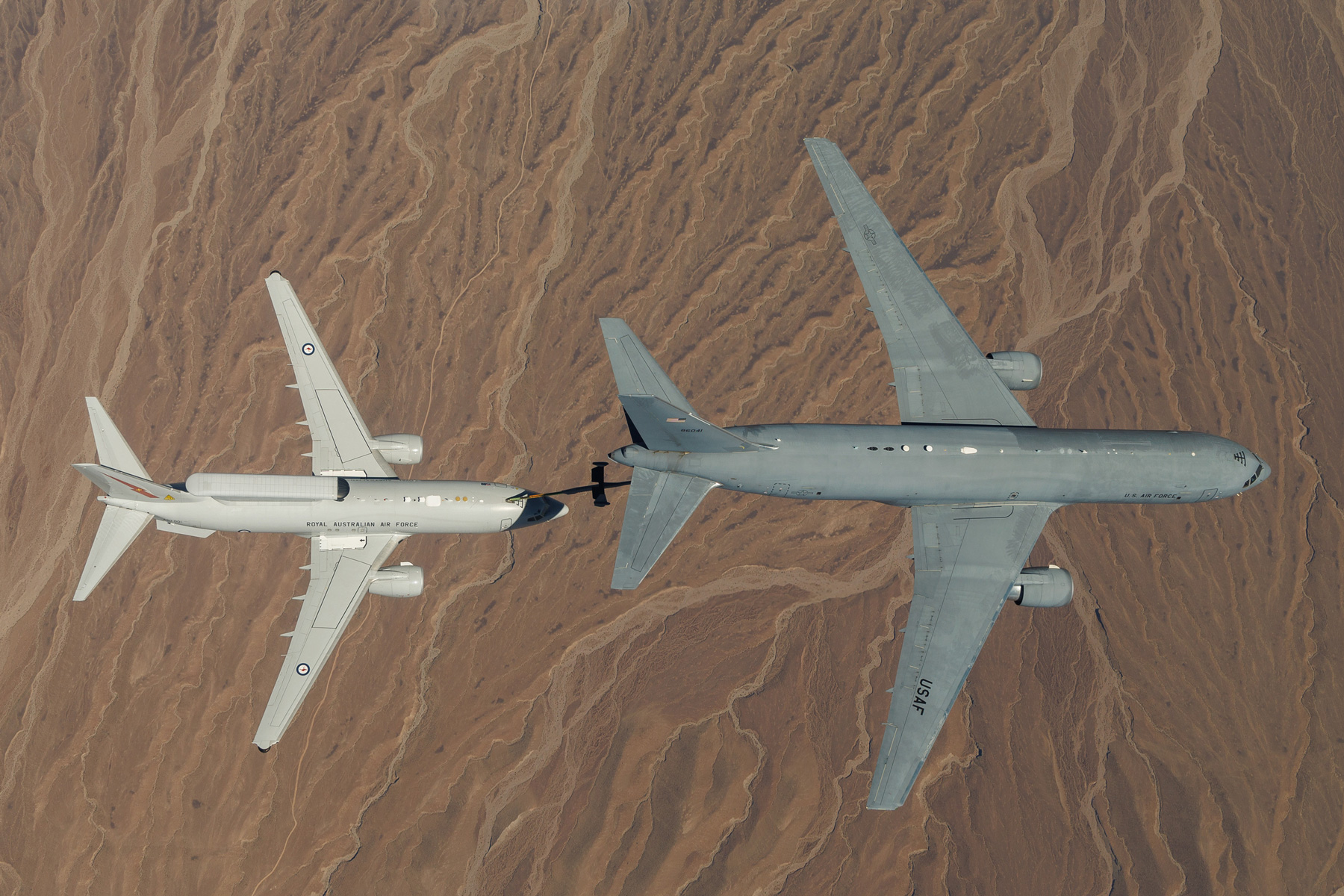 Military planes on a runway
